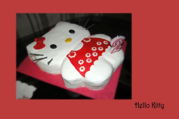 Hello Kitty 2., torta, Torty pre dievčatá, Marcela_SNV, 1