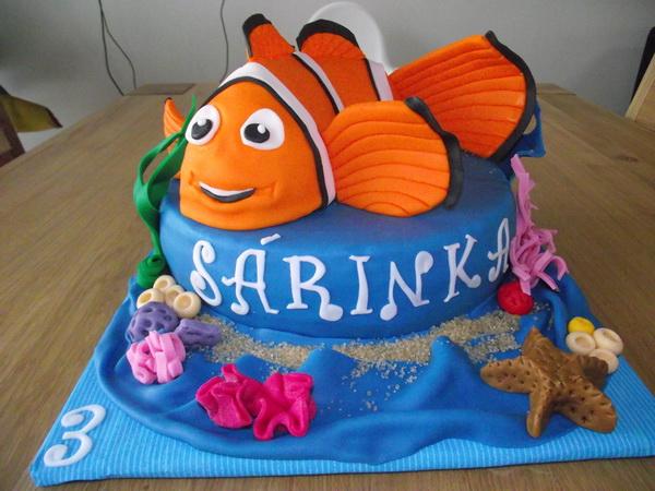 Nemo, torta, Rozprávkové torty, dvojicka, 1