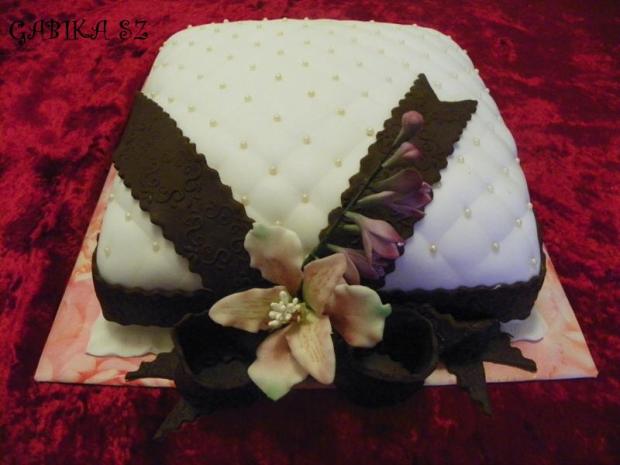 S čoko mašľou , torta, Netradičné torty, GABIKA SZ., 1