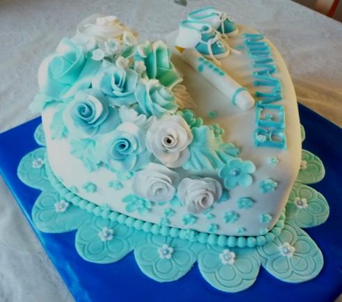 pre BENJAMÍNA, torta, Torty na krstiny, helene, 1