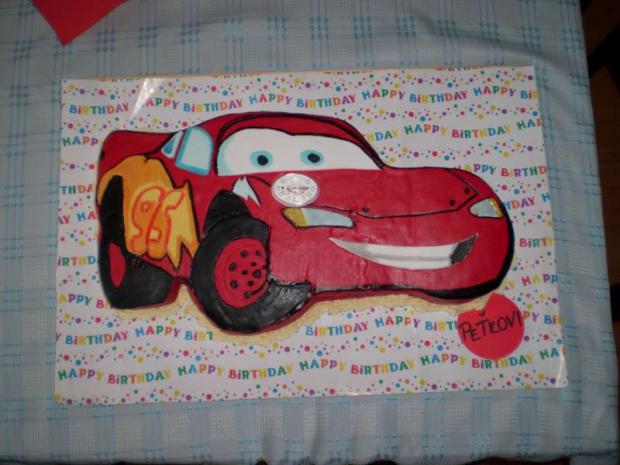 Lightning McQueen, torta, Ostané torty pre deti, miripor, 1