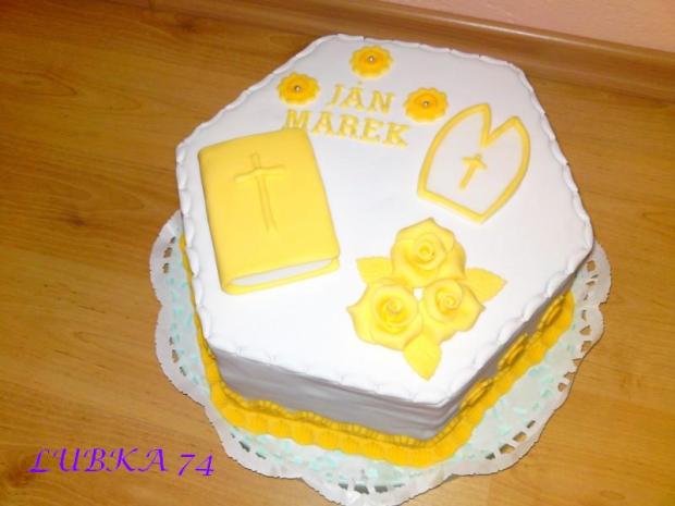 K birmovke, torta, Torty na cirkevné sviatky, lubka74, 1