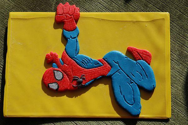 Spiderman, torta, Ozdoby na torty, rybca, 1