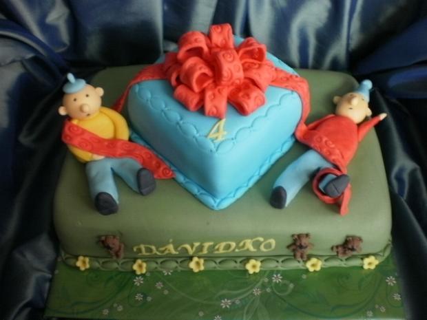 Pat a Mat, torta, Rozprávkové torty, Ildi B., 1