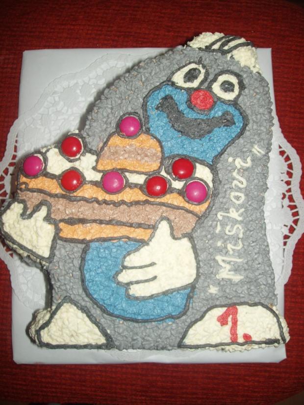 Krtko, torta, Torty so zvieratkami, MartinaO, 1