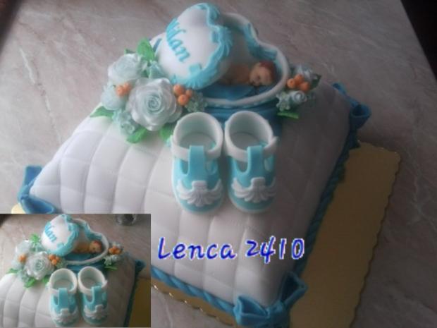 krstovy"vankusik"?, torta, Torty na krstiny krstovy"vankusik"?, torta, Torty na krstiny, lenca2410, 1