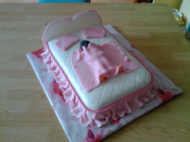 Svadobná posteľ, torta, Svadobné torty Svadobná posteľ, torta, Svadobné torty, Jana Tokárová, 1