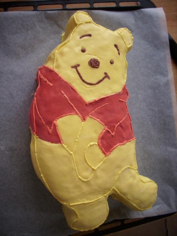 macko Pú, torta, Rozprávkové torty macko Pú, torta, Rozprávkové torty, kikusa23222, 1