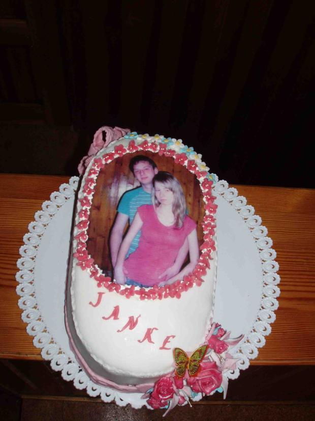narodeniny pre Janku, torta, Narodeninové torty narodeniny pre Janku, torta, Narodeninové torty, vanilka 227, 1
