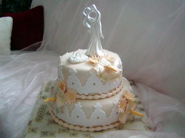 svadobná krémovo-biela, torta, Svadobné torty svadobná krémovo-biela, torta, Svadobné torty, , 1