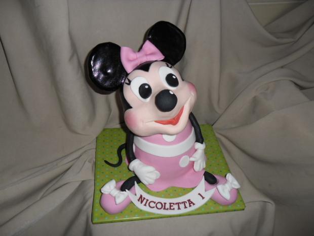 3D Minnie mouse, torta, Rozprávkové torty 3D Minnie mouse, torta, Rozprávkové torty, Alenik, 1