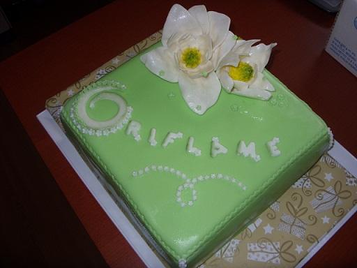 Na firemný večierok, torta, Netradičné torty, alampa, 1