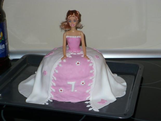 barbie, torta, Torty pre dievčatá, christee25, 1