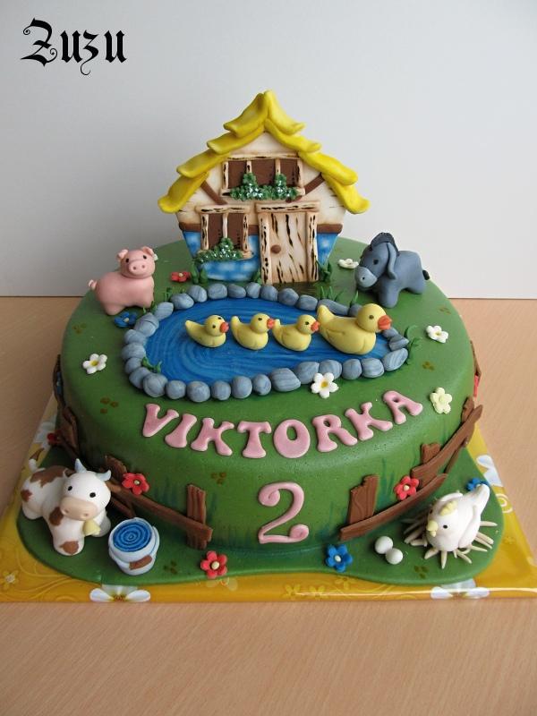 Na farme, torta, Torty so zvieratkami Na farme, torta, Torty so zvieratkami, zuzka692, 1