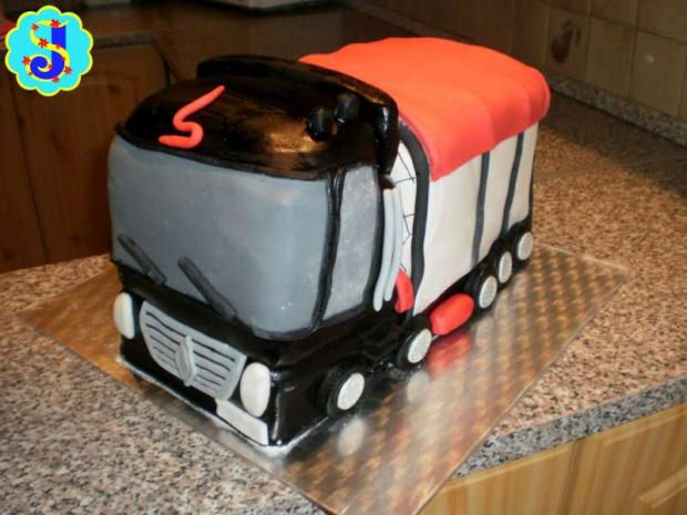 Kamión, torta, Narodeninové torty Kamión, torta, Narodeninové torty, Janka.S, 1