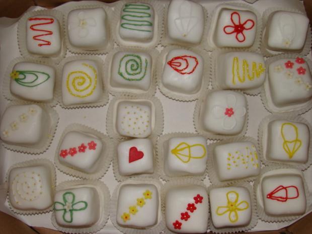 svadobné koláčiky 2, torta, Zákusky, anina1, 1