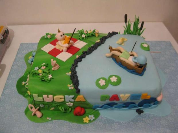 pre dvoch oslávencov, torta, Narodeninové torty, kolacik, 1