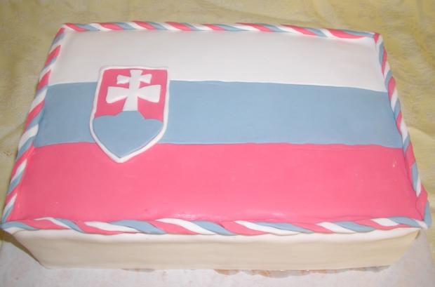 Slovenská vlajka, torta Slovenská vlajka, torta, Roman1, 1