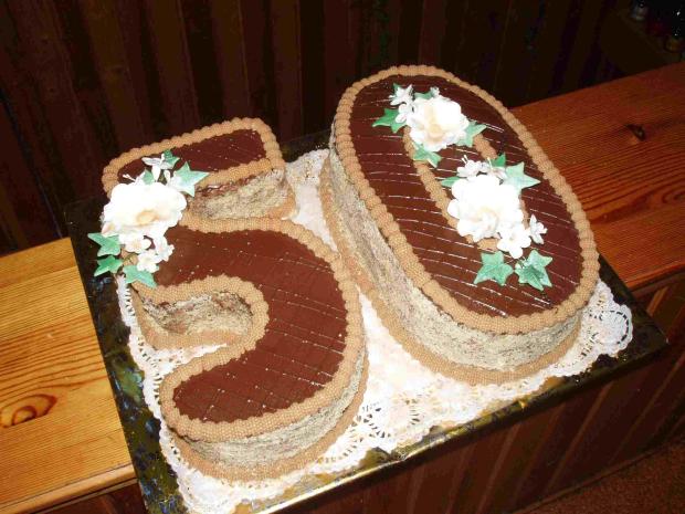 narodeniny 50, torta, Narodeninové torty narodeniny 50, torta, Narodeninové torty, vanilka 227, 1