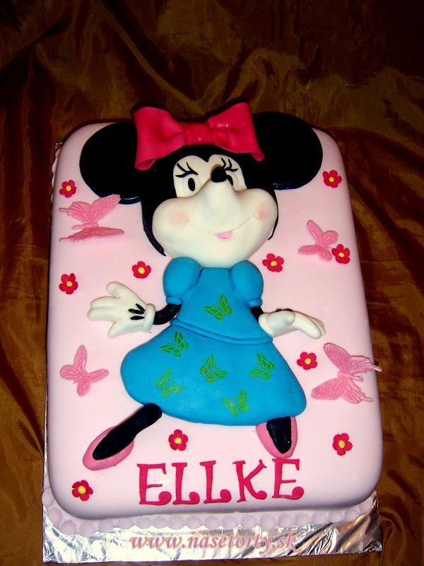 Minnie, torta, Rozprávkové torty Minnie, torta, Rozprávkové torty, gitanka, 1