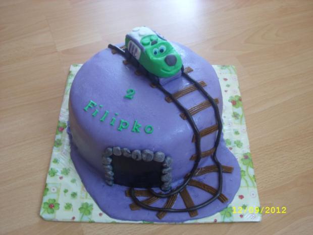 Vlacik Chuggington KOKO, torta, Torty autíčka, vláčiky, mojkokolja, 1