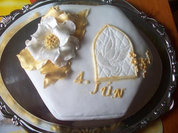 na birmovanie, torta, Torty na cirkevné sviatky, JANAAB, 1