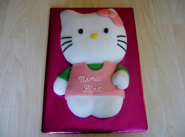 Hello Kitty, torta, Rozprávkové torty Hello Kitty, torta, Rozprávkové torty, wika, 1