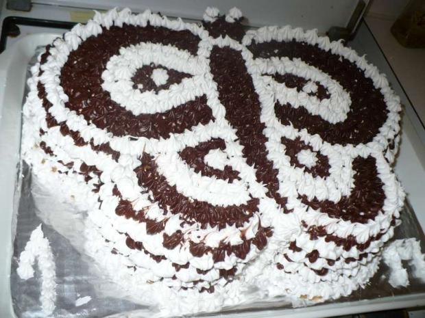 Penová torta Motýľ, torta, Ostané torty pre deti, Alu123, 1