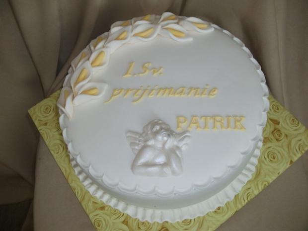 Na prijimanie..., torta, Torty na cirkevné sviatky Na prijimanie..., torta, Torty na cirkevné sviatky, Alenik, 1