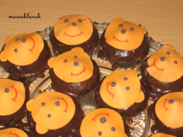 muffiny Macko Pooh, torta, Zákusky, mariaklarak, 1