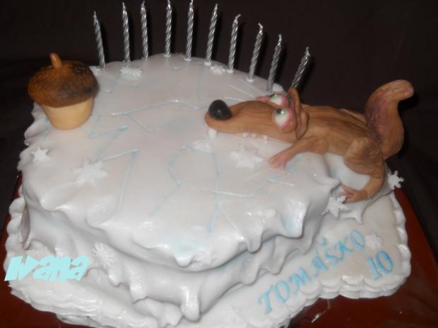 Doba ľadová, torta, Rozprávkové torty Doba ľadová, torta, Rozprávkové torty, Ivana111111, 1