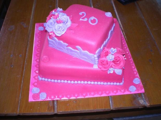 Cyklámenovo-fialová k narodeninám, torta, Narodeninové torty Cyklámenovo-fialová k narodeninám, torta, Narodeninové torty, RenátaK., 1