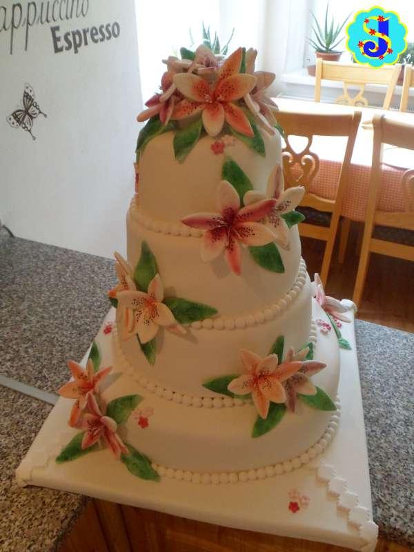 Svadobná, torta, Svadobné torty Svadobná, torta, Svadobné torty, Janka.S, 1