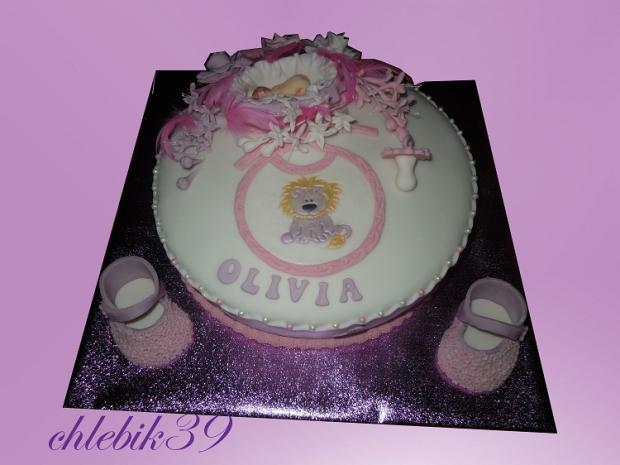 krstinová tortička, torta, Torty na krstiny, chlebik39, 1