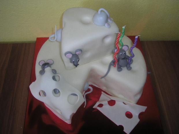 Syr z myškami, torta, Torty so zvieratkami Syr z myškami, torta, Torty so zvieratkami, Denideni, 1