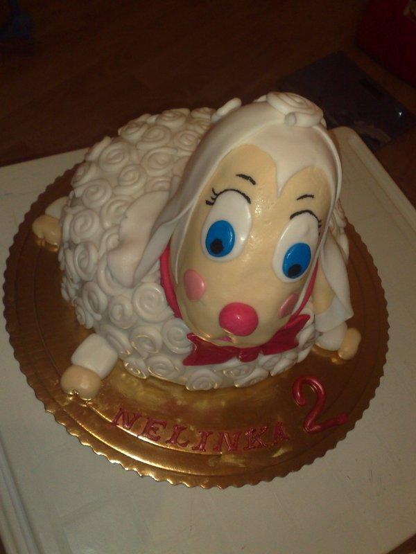 Ovečka :D, torta, Torty so zvieratkami, lucinkabn, 1