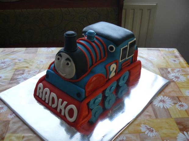 vlačik Tomáš, torta, Torty autíčka, vláčiky vlačik Tomáš, torta, Torty autíčka, vláčiky, MarikaFa, 1
