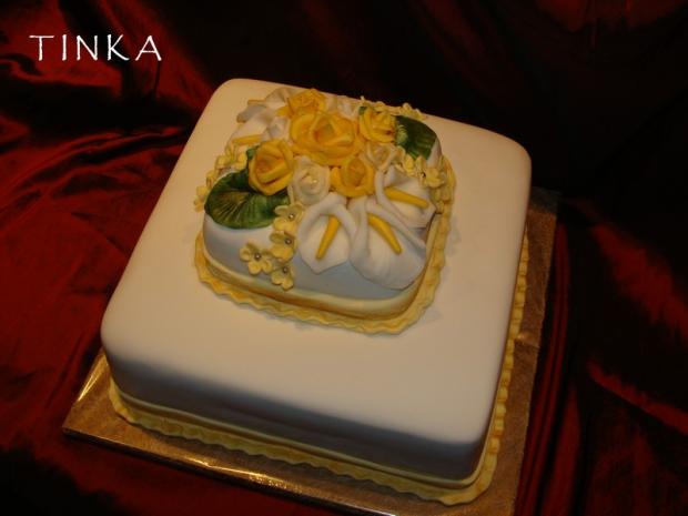 S kalami, torta, Svadobné torty S kalami, torta, Svadobné torty, Tinka, 1