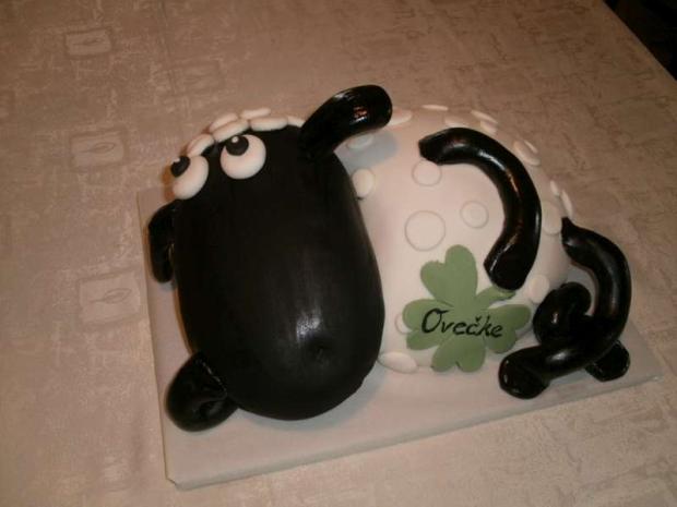 Ovečka Shaun, torta, Rozprávkové torty Ovečka Shaun, torta, Rozprávkové torty, Zdenci, 1