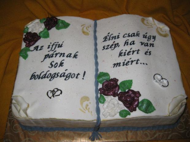 Kniha na svadbu, torta, Svadobné torty Kniha na svadbu, torta, Svadobné torty, norika, 1