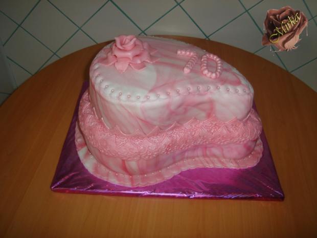 Ružové slzičky, torta, Narodeninové torty Ružové slzičky, torta, Narodeninové torty, Mirčuš, 1
