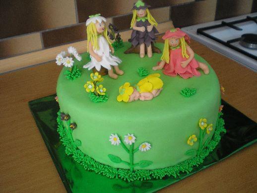 Víly, torta, Ostané torty pre deti Víly, torta, Ostané torty pre deti, ivca1022, 1