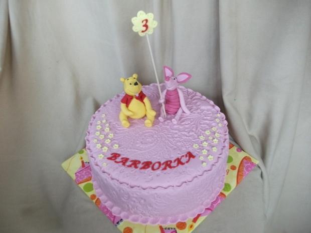 Macko Pooh a prasiatko, torta, Rozprávkové torty Macko Pooh a prasiatko, torta, Rozprávkové torty, Alenik, 1