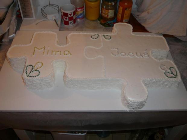 puzzle, torta, Svadobné torty puzzle, torta, Svadobné torty, tatianatn, 1