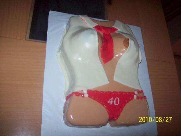 dalšie torzo ženy, torta, Torty pre dospelých *, Zdenci, 1