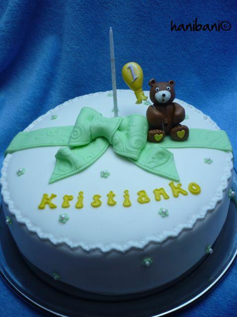 macko, torta, Torty so zvieratkami, hanibani, 1