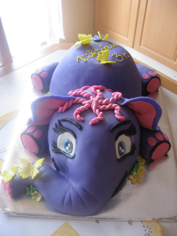 Sloník, torta, Torty so zvieratkami Sloník, torta, Torty so zvieratkami, Veronika N., 1