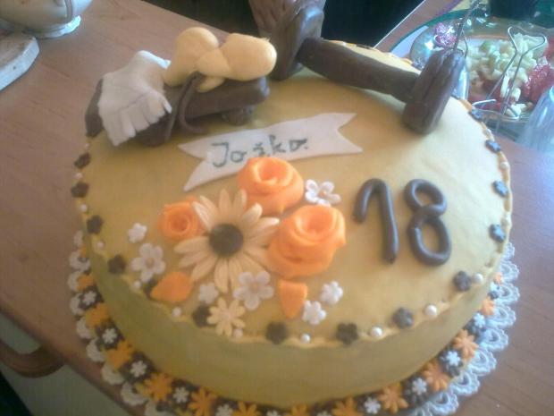 K 18. narodeninám, torta, Narodeninové torty, AničkaP, 1