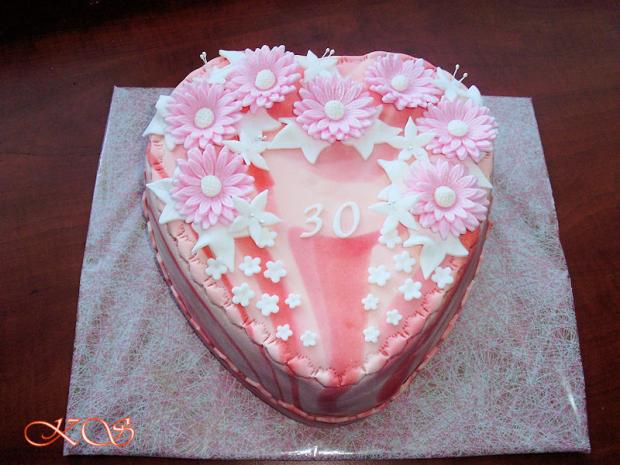 srdce melir, torta srdce melir, torta, katrinka0312, 1
