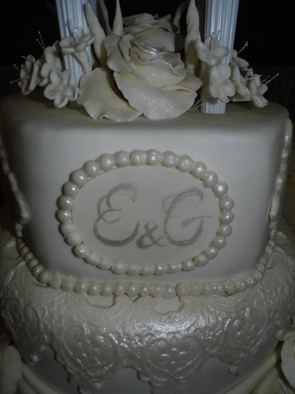 detail zo svadobného oznámenia :-)) na torte, torta, Svadobné torty, silvia11, 1